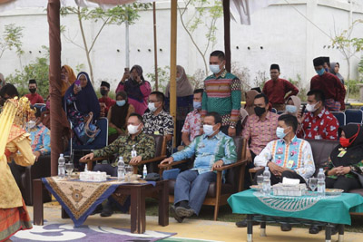 Kepala Balai Besar Regional Sumatera, Dirjen Bina Pemdes Kemendagri Kunjungi Kampung Dayun